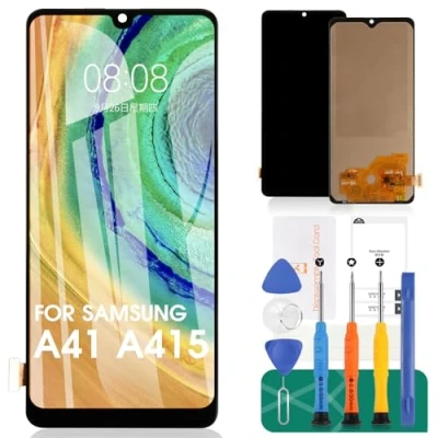 Abbildung von für Samsung Galaxy A41 LCD Bildschirm Ersatz A415 Display SM A415F/DSN Touch Digitizer Montage A415F/DSM,SM A415F,SM A415F/DS Reparaturteile Kits(Kein Herkunftal)