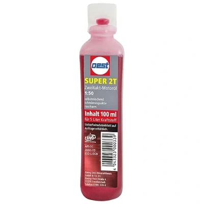 Abbildung von 1x 100 ml Zweitaktöl, 2 Takt Motoren Mischöl, Sägeketten Öl, Super T 1:50