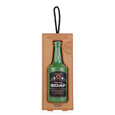 Abbildung von Accentra Seife Bierflasche MEN&#039;S COLLECTION mit Kordel, inkl. Geschenkbox 200g, Duft: Birke &amp; Zeder für besondere Anlässe wie Vatertag, Geburtstag oder Ostern