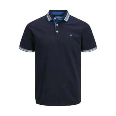 Abbildung von Jack &amp; Jones Jjepaulos Poloshirt, Herren, Größe: Small, Sky captain