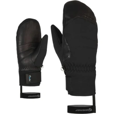 Abbildung von Ziener Damen Kalea Ski Fäustling/Wintersport wasserdicht extra warm Wolle, black, 6