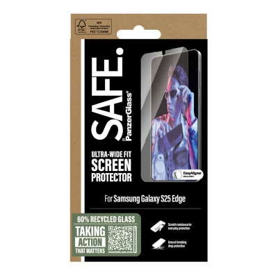 Abbildung von PanzerGlass SAFE Displayschutz Samsung Galaxy Edge / Ultra Wide Fit
