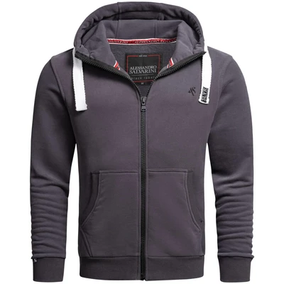 Abbildung von Alessandro Salvarini Sweatjacke &quot;ASVinzent&quot;, warmer Hoodie