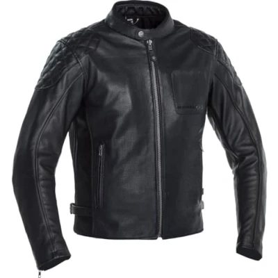 Abbildung von Richa Yorktown Lederjacke schwarz 50 Herren