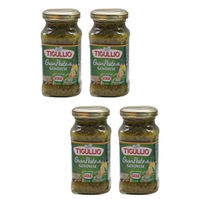 Abbildung von Tigullio: &quot;Gran Pesto alla Genovese&quot; Genovese 190 ml (4 Stück)