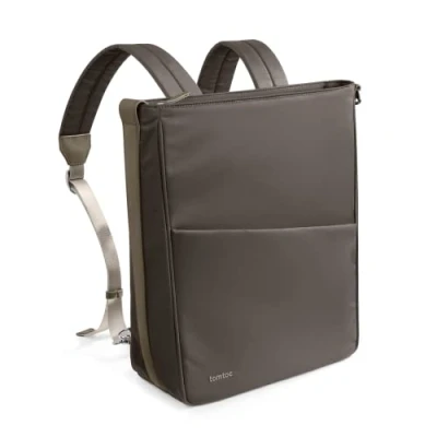 Abbildung von tomtoc Laptop Rucksack, Damen 3 Wege Umhängetasche Schultertasche Backpack Daypack Tote Bag Pack für Arbeit Uni Travel, Alltagsrucksack Laptoptasche Passt 14 Zoll