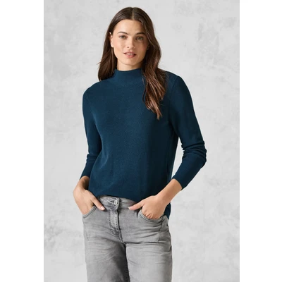 Abbildung von Cecil Strickpullover, mit Strukturmix