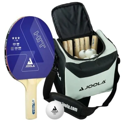 Abbildung von JOOLA Tischtennis Set 14 Hit Schläger + 30 Bälle