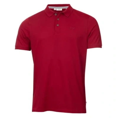 Abbildung von Calvin Klein Herren North Coast Feuchtigkeitsdochtes Poloshirt Burgund XXL