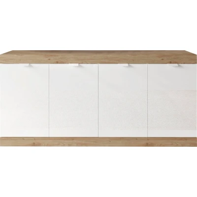 Abbildung von INOSIGN Sideboard &quot;Slim&quot;, Breite 181 cm, weiß Hochglanz Lack