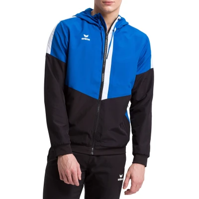 Abbildung von Erima Präsentationsanzug Squad Tracktop Jacke mit Kapuze Herren