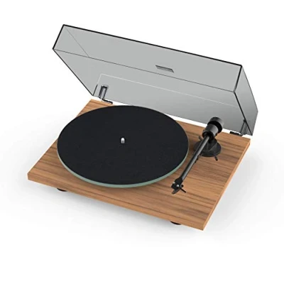 Abbildung von Pro Ject T1 EVO BT Plattenspieler mit Bluetooth und OM10 Kapsel (Walnut)