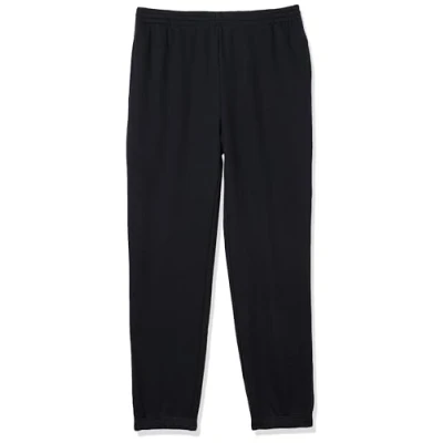 Abbildung von Amazon Essentials Herren Fleece Jogginghose mit Beinbündchen (erhältlich in Big &amp; Tall), Marineblau, XS