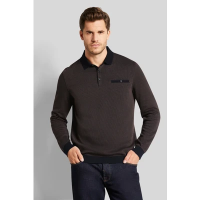 Abbildung von bugatti Modern FIT Poloshirt, Herren, Größe: 3XL, Cognac