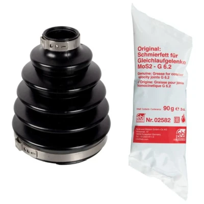 Abbildung von FEBI BILSTEIN 172880 Achsmanschette radseitig, Vorderachse Thermoplast AUDI: A4 B8 Avant, Q5, A6 C7 Avant