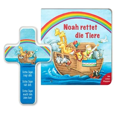 Abbildung von MaMeMi Arche Noah Geschenk Set zur Taufe