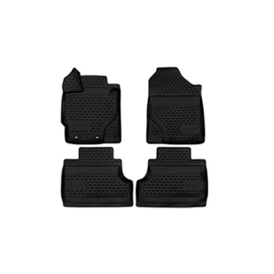 Abbildung von LEMENT Auto Fußmatten für TOYOTA Yaris, 2010 2014, 4 tlg., Yaris PkW, Passform, Passgenaue