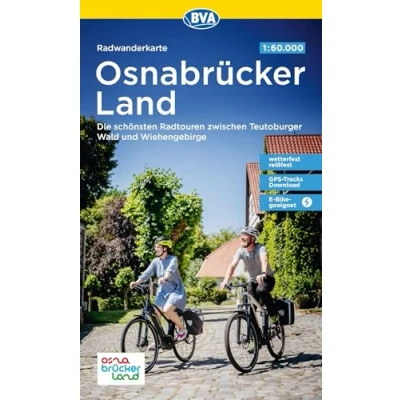 Abbildung von Radwanderkarte BVA Radwandern im Osnabrücker Land 1:60.000, reiß und wetterfest, GPS Tracks Download: Die schönsten Radtouren zwischen Teutoburger Wald Wiehengebirge (Radwanderkarte 1:60.000)