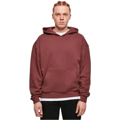 Abbildung von Urban Classics Ultra Heavy Kapuzenpullover, Herren, Größe: Large, Cherry