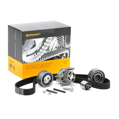 Abbildung von CONTITECH CT1051WP1 Wasserpumpe + Zahnriemensatz 141 AUDI: A4 B7 Avant, A3 Sportback, Schrägheck, VOLKSWAGEN: Golf 5 Variant, Touran I