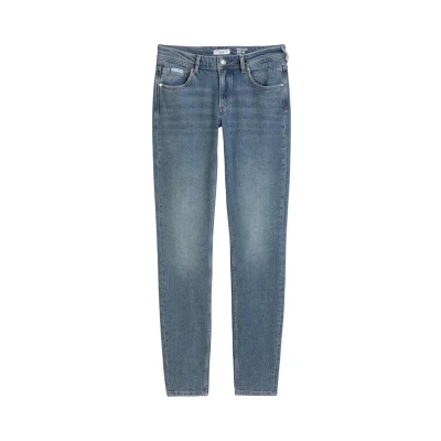 Abbildung von Marc O&#039;Polo Denim Model ALVA AUS MIX Jeans Slim Fit, Damen, Größe: 34x32, Dark blue