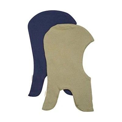 Abbildung von MINYMO Unisex Kinder Balaclava, Double (2 pack) Dark Navy, 1 Jahr EU