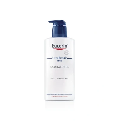 Abbildung von Eucerin Lotion Urearepair PLUS 5%, Bodylotion FÜR SEHR Trockene HAUT Feuchtigkeitspflege, Größe: 400 ml,