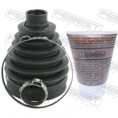 Abbildung von FEBEST 0217P B30 Achsmanschette radseitig PVC RENAULT: CLIO 2, Kangoo I, I Rapid, DACIA: Sandero Logan MCV, Limousine