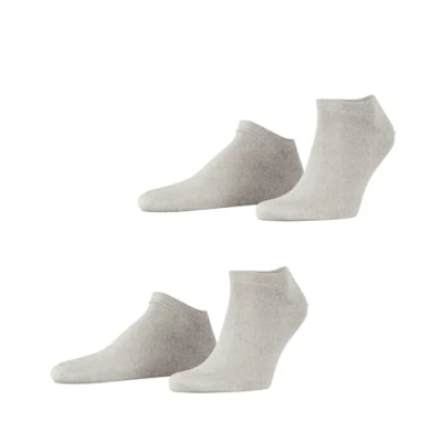 Abbildung von ESPRIT Herren Basic Uni 2 Pack M SN Baumwolle kurz einfarbig Paar Sneakersocken, Grau (Storm Grey 3820), 43 46 (2er Pack)