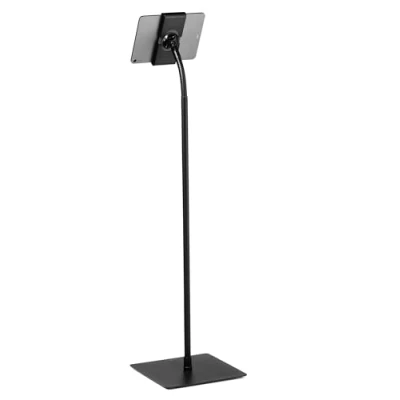 Abbildung von Durable Tablet/iPad Bodenständer mit Schwanenhals Tough Floor, 360 drehbar &amp; höhenverstellbar für Tablets 7 13&quot;, schwarz, 894501