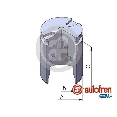 Abbildung von AUTOFREN SEINSA D025340 Kolben, Bremssattel 30 Hinterachse MITSUBISHI: ECLIPSE 1, TOYOTA: Corolla VIII Kombi