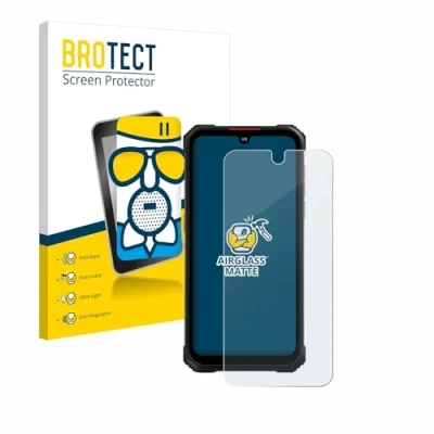 Abbildung von BROTECT Entspiegelungs Schutzglas für Hotwav Cyber 9 Pro Schutz Folie Panzerfolie Glas Matt [Extrem Kratzfest 9H, Anti Reflex, Fingerprint]
