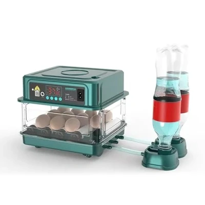 Abbildung von Brutautomat Vollautomatisch,Inkubator für 10 36 Eier mit Automatischem Wenden der und Automatischer Befeuchtung,Brutkasten Feuchtigkeitsanzeige Hühner,Enten,Gänse Wachteln (15 Eier)