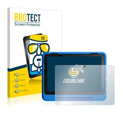 Abbildung von BROTECT Schutzglas für Amazon Fire HD 8 Kids Pro Edition 2021 (10. Gen.) Schutzfolie Panzer Folie Glas [Extrem Kratzfest 9H, Anti Fingerprint,
