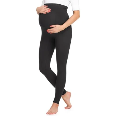 Abbildung von Be Mammy Umstandsleggings Damen Lange BE20 257 (1 tlg) elastischer Bund