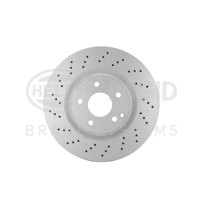 Abbildung von HELLA PRO High Carbon 8DD 355 127 951 Bremsscheibe MERCEDES BENZ: E Klasse Limousine, T modell, SL Cabrio