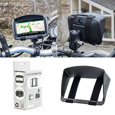 Abbildung von DigiCharge 5&#039;&#039; 4,3&#039;&#039; Sonnenschutz fur Motorrad Navigationsgerät Navi Visier, Kompatibel mit Garmin Zumo 595LM 396LMT S 346LMT 396 346 LMT Tomtom Rider 500 550 450 420 42 410 40 BMW GPS