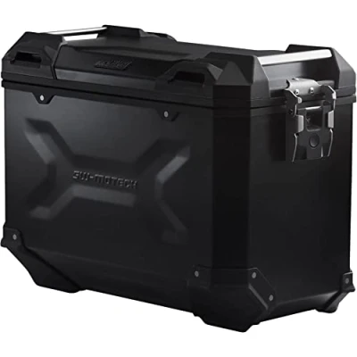 Abbildung von SW MOTECH TRAX ADV L Aluminium Seitenkoffer 45L, Rechts, Schwarz