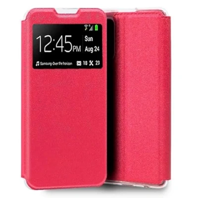 Abbildung von Max Power Digital Hülle für iPhone 14 Pro Handyhülle Klappbar Handytasche Schutzhülle Klapphülle mit Kartenfach Handy Tasche Book Cover Flip Case Ständer (iPhone Pro, Rot)