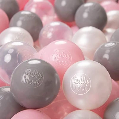 Abbildung von KiddyMoon Bälle für Bällebad 6cm Baby Spielbälle Kinder Plastikbälle Made In EU