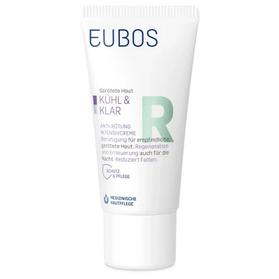 Abbildung von Eubos KÜHL &amp; KLAR ANTIRÖTUNG Intensivcreme Gesichtspeeling, Damen, Größe: 30 ml, Weiß