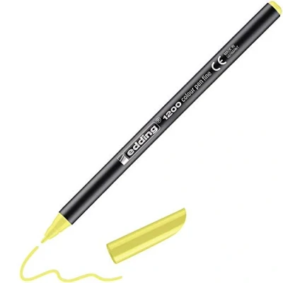 Abbildung von 10 x edding Fasermaler 1200 colourpen 1mm neongelb