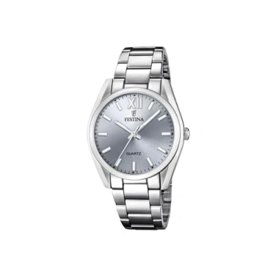 Abbildung von Festina Quarzuhr Boyfriend Collection, Armbanduhr, Damenuhr, Edelstahlarmband