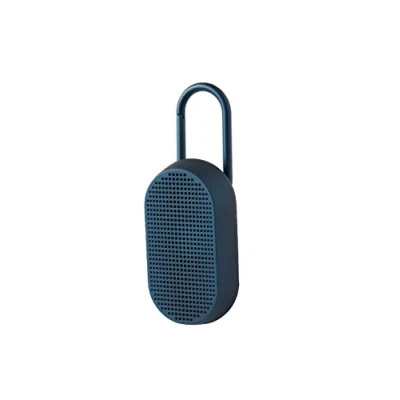 Abbildung von Lexon MINO T Bluetooth Lautsprecher mit Karabiner, wasserabweisend (Dunkelblau)