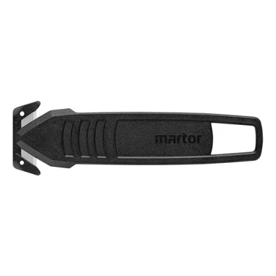 Abbildung von MARTOR 100 x Sicherheitsmesser, Verdeckte Klinge, SECUMAX 145, Profi Cuttermesser, Leicht, Kunststoff, Rechts &amp; Linkshänder, GS Geprüft
