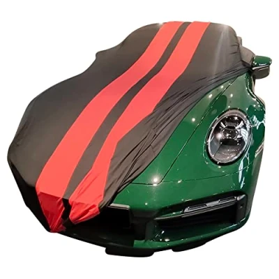 Abbildung von Star Cover Indoor Autoabdeckung kompatibel mit Porsche 911 (992) Cabrio SUPER Soft Stretch