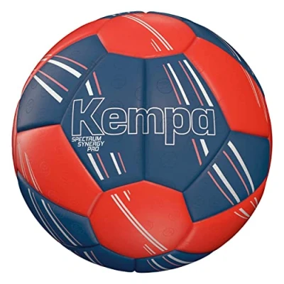 Abbildung von Kempa Spectrum Synergy PRO Handball Trainings und Spielball mit einzigartiger 30 Panel Konstruktion für Jede Altersklasse geeignet Ice grau/Fluo rot, 2