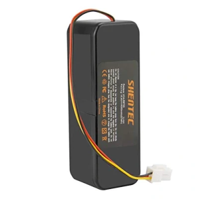 Abbildung von Shentec Li ion 14.4V 4000mAh Ersatzakku für Samsung Navibot Akku SR8855 SR8730 VCA RBT20 SR8845 SR8825 SR8850 SR8750 DJ96 00113C 0083C 00136B