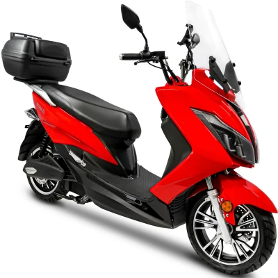 Abbildung von Rolektro E Motorroller &quot;Maximus MX2 45, 1 Akku&quot;, bis zu 84 km Reichweite, mit integr. Alarmanlage