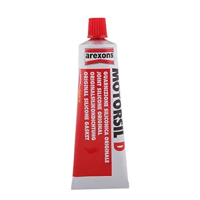 Abbildung von AREXONS MOTORSIL D Orginal ROTE MOTORPASTE 60g Silikondichtung Dichtung Hochtemperatur Motordichtmasse Kitt für Motordichtungen Widerstandsfähige Vibrationsabsorption Einfache Entfernung